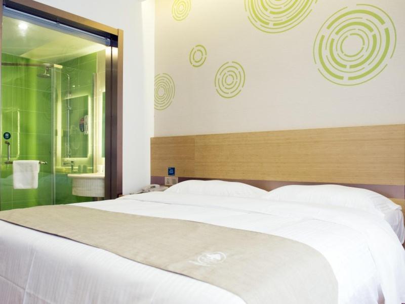 Greentree Inn Nantong Qidong Lvsi Harbour Express Hotel Экстерьер фото