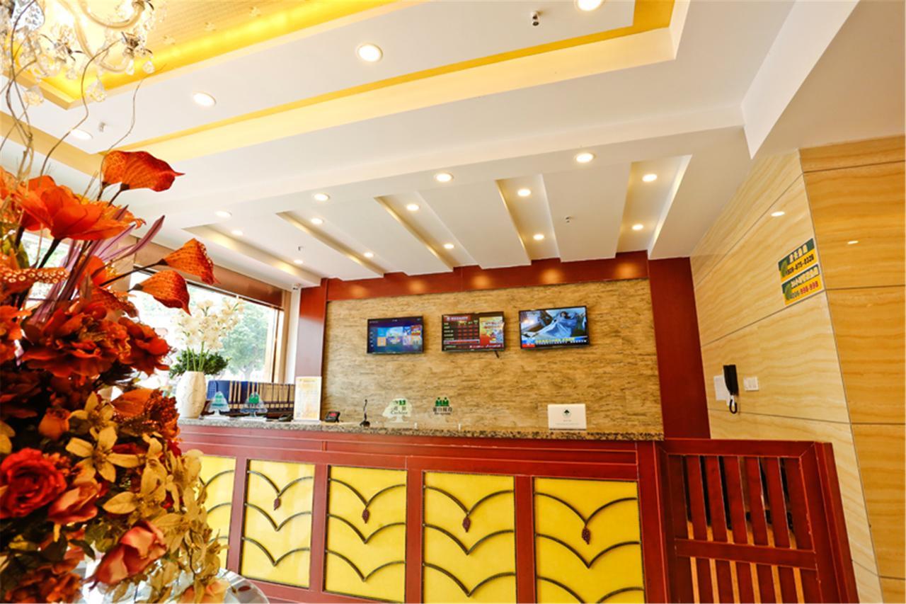 Greentree Inn Nantong Qidong Lvsi Harbour Express Hotel Экстерьер фото
