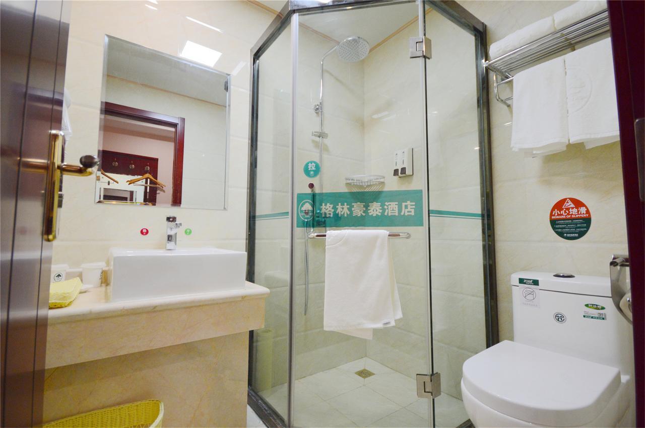 Greentree Inn Nantong Qidong Lvsi Harbour Express Hotel Экстерьер фото