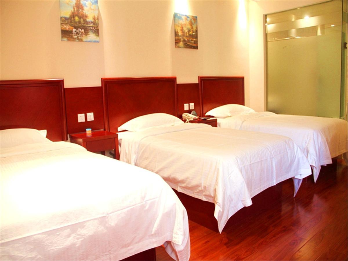 Greentree Inn Nantong Qidong Lvsi Harbour Express Hotel Экстерьер фото
